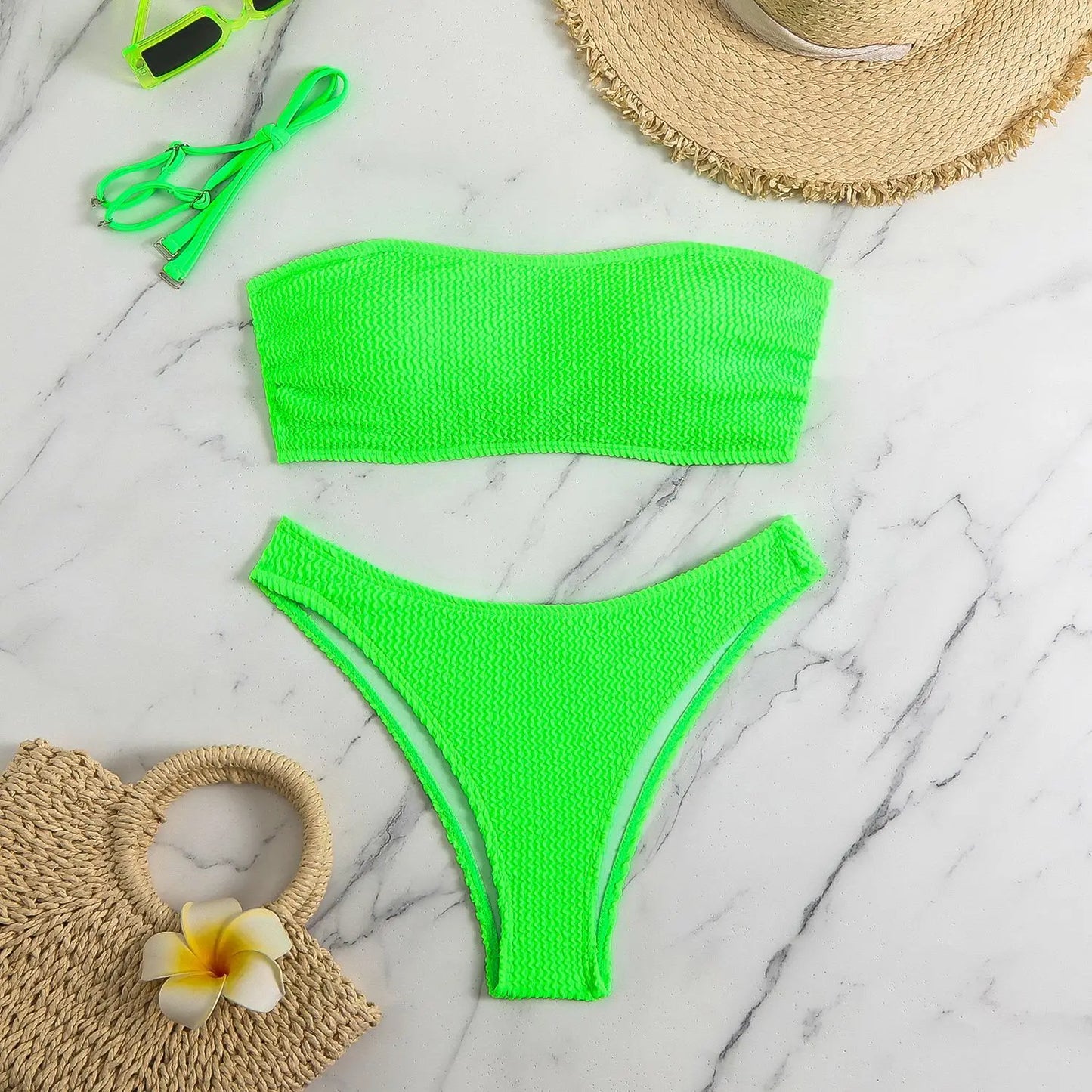 2 pc. Bikini Set with removeable neck straps