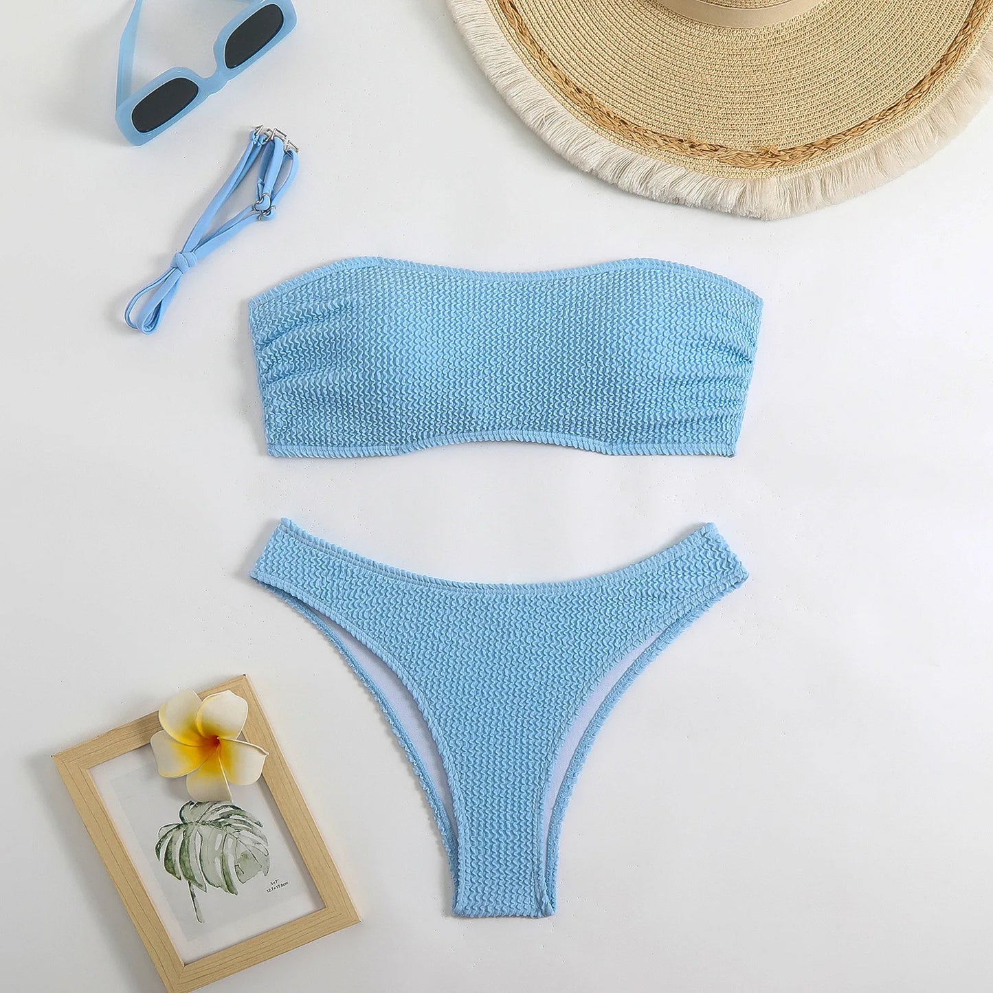 2 pc. Bikini Set with removeable neck straps