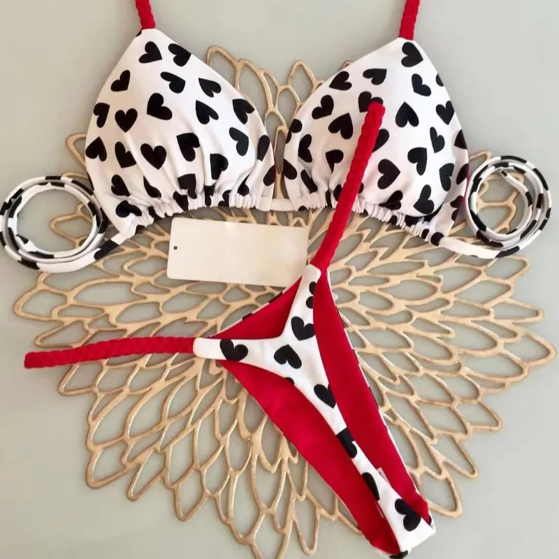 Brazilian Thong Bikini Set