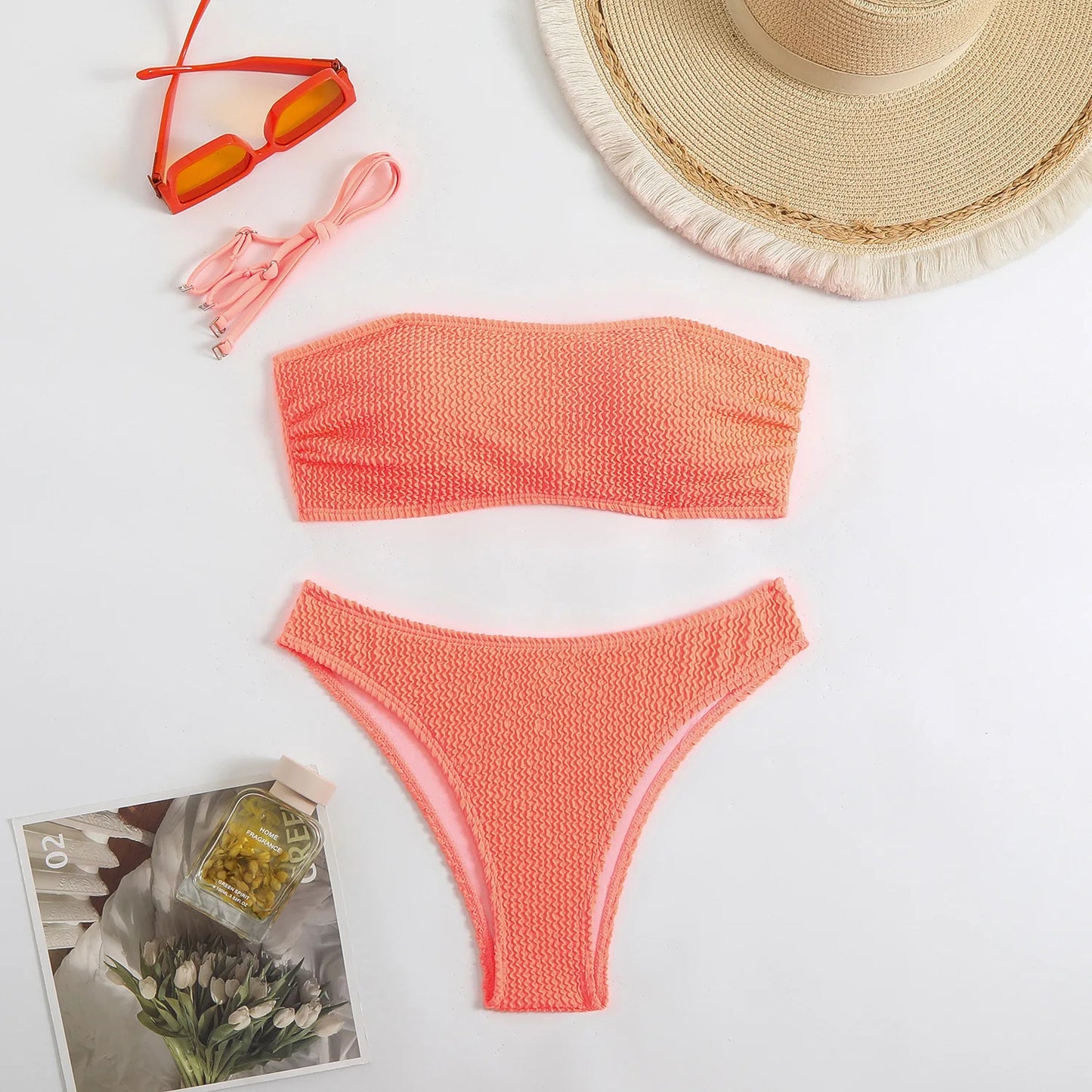 2 pc. Bikini Set with removeable neck straps